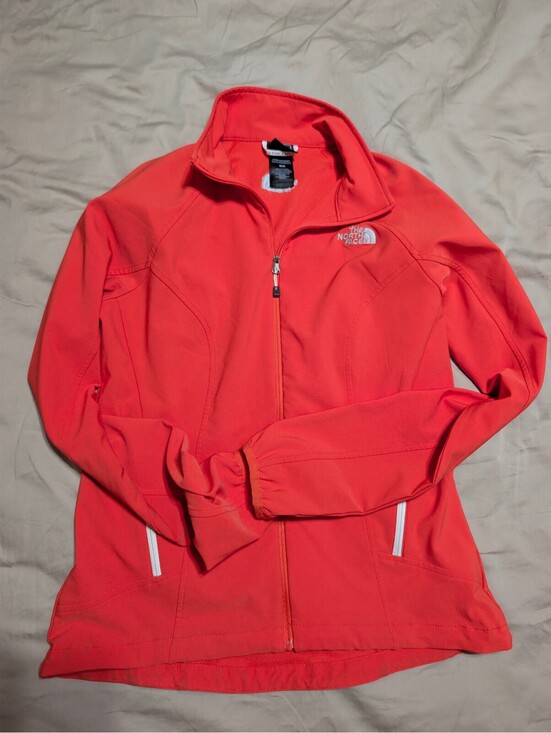 The North Face Jackets & Blazers - The North Face Women's Red/Orange Softshell Jacket Size Medium